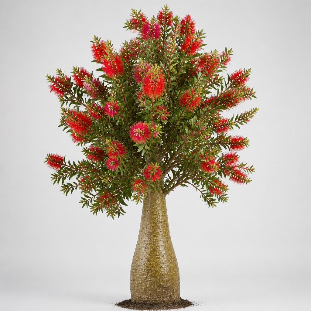 Flame Bottle Tree